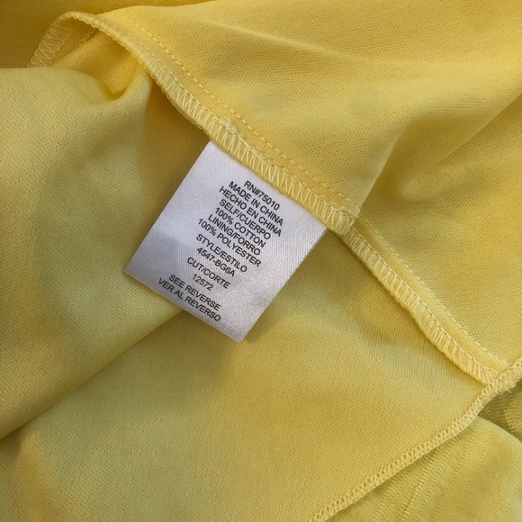 Yellow Woven Dress - Picture 5 of 8